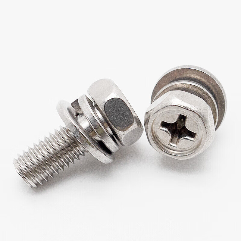 海斯迪克外六角组合螺丝HKYC-77 304不锈钢GB9074.13 M4*18 200个1袋