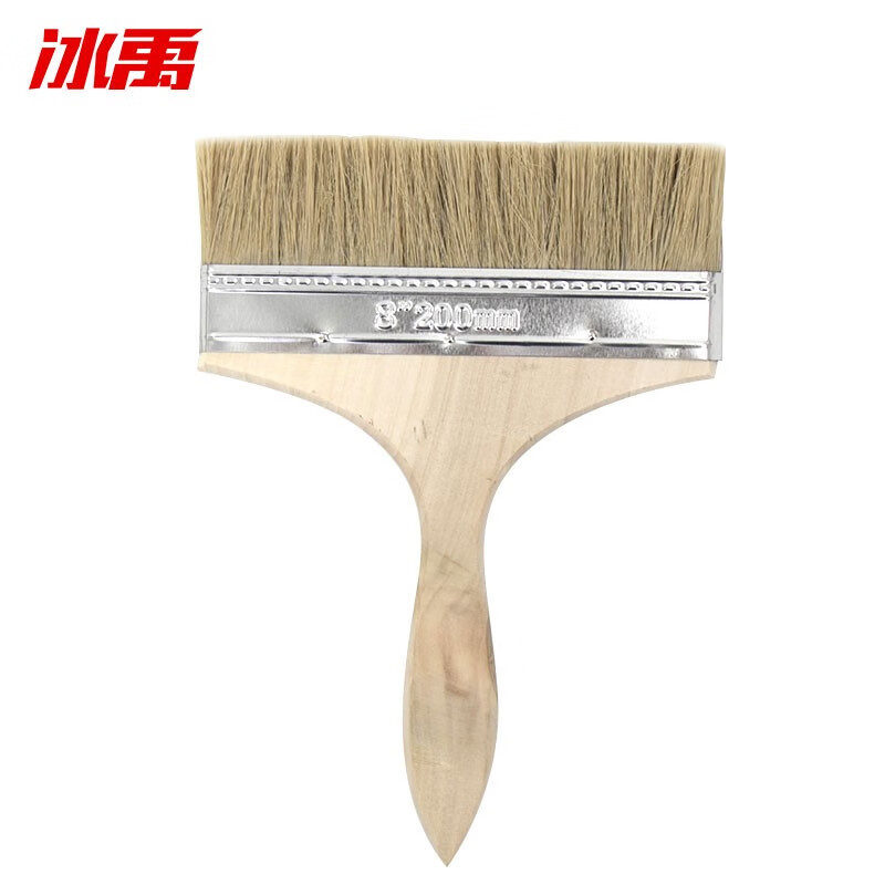 冰禹木柄刷子毛刷BYyc-255 猪毛5寸10把1件