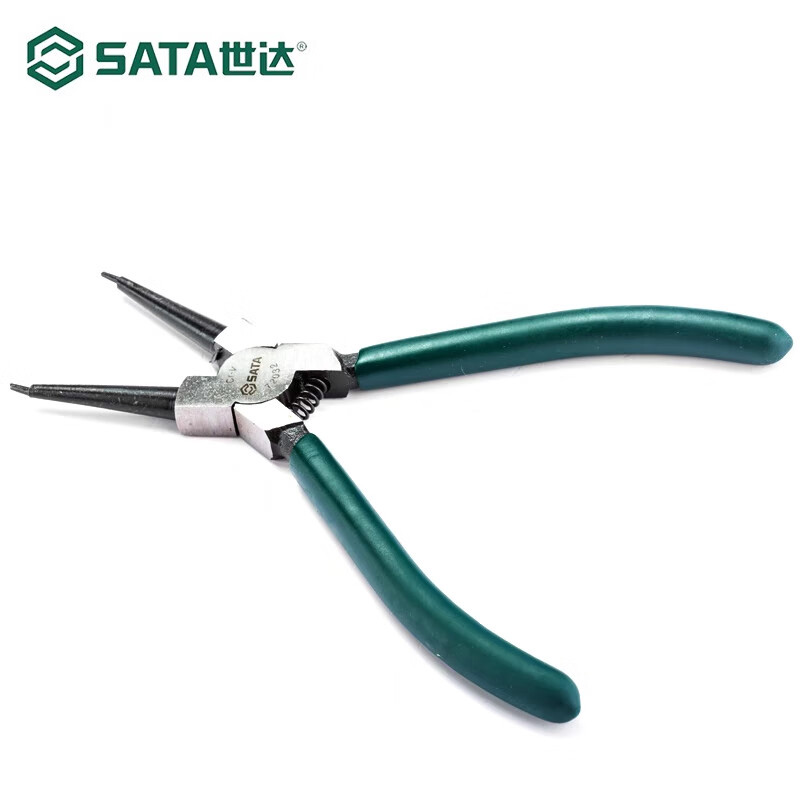 中国 足付四方盤　f2220720 世达（SATA）72041 德式穴用曲口卡簧钳5
