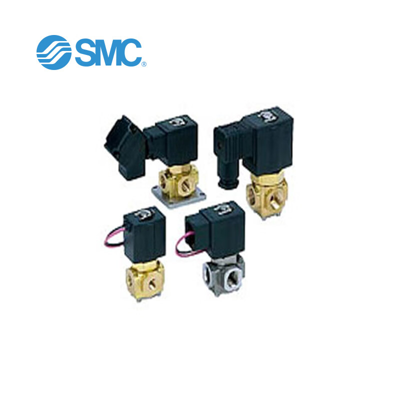 SMC VX33 系列 直动式3通电磁阀 VX3340-03-5G1-B