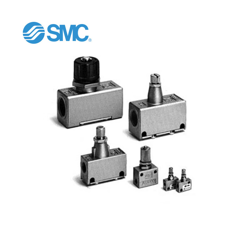 SMC AS 系列 标准型速度控制阀 直通型 AS5000-03