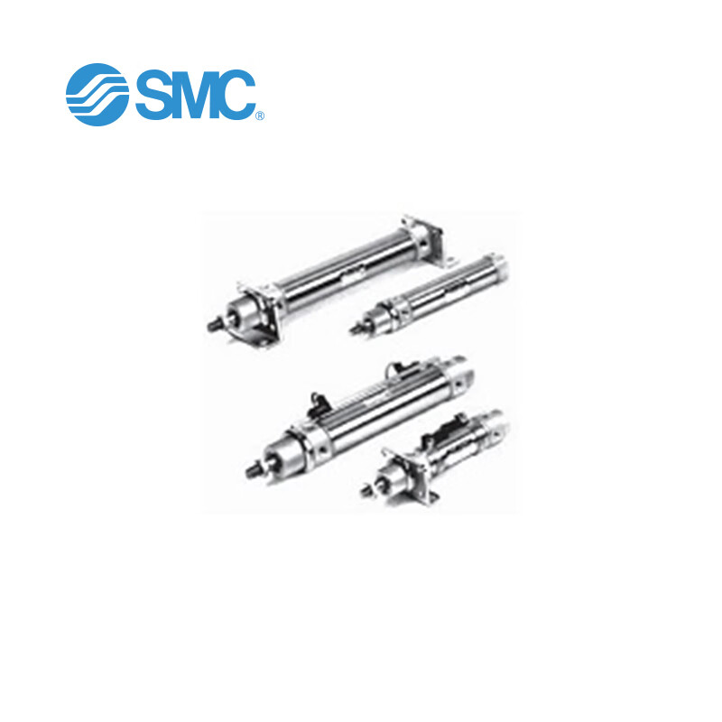 SMC C76 系列 气缸 标准型/杆不回转型 单杆双作用 CD76E32-25