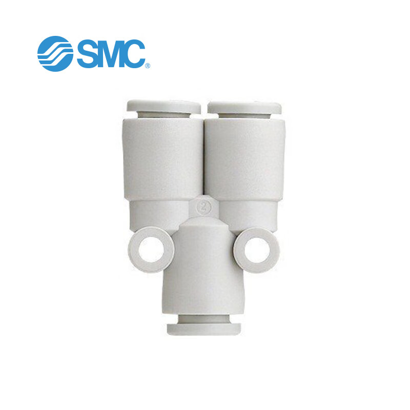 SMC KQ2U 系列 公制尺寸 快换接头 Y形接管 KQ2U10-00A