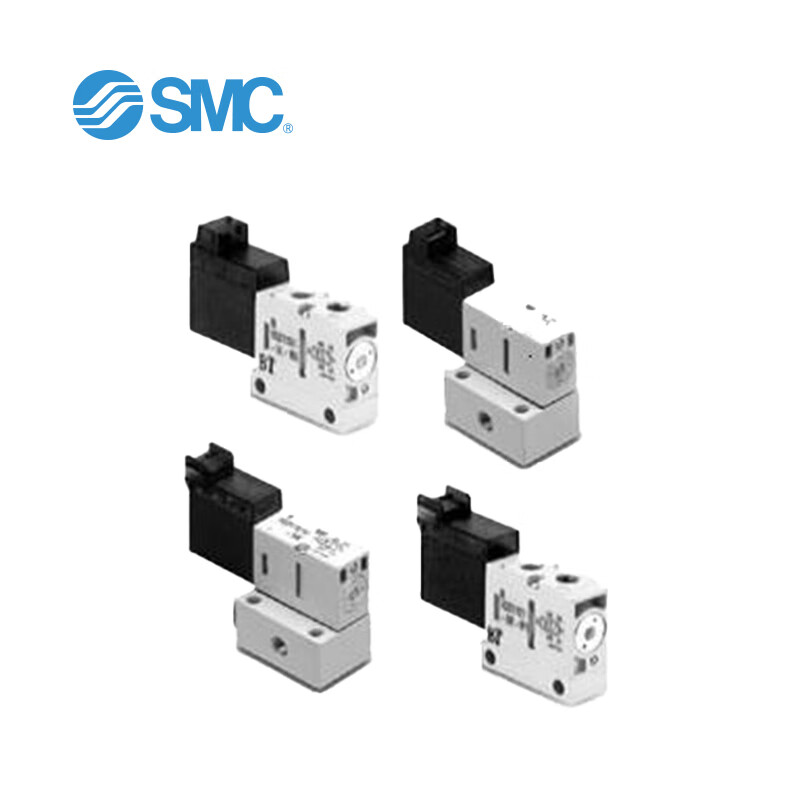 SMC VQD1000 系列 4通电磁阀 直动式座阀 VQD1121U-5MO-