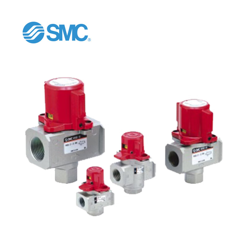 SMC VHS40 系列 符合OSHA标准 带锁孔残压释放3通阀 单作用型 VH