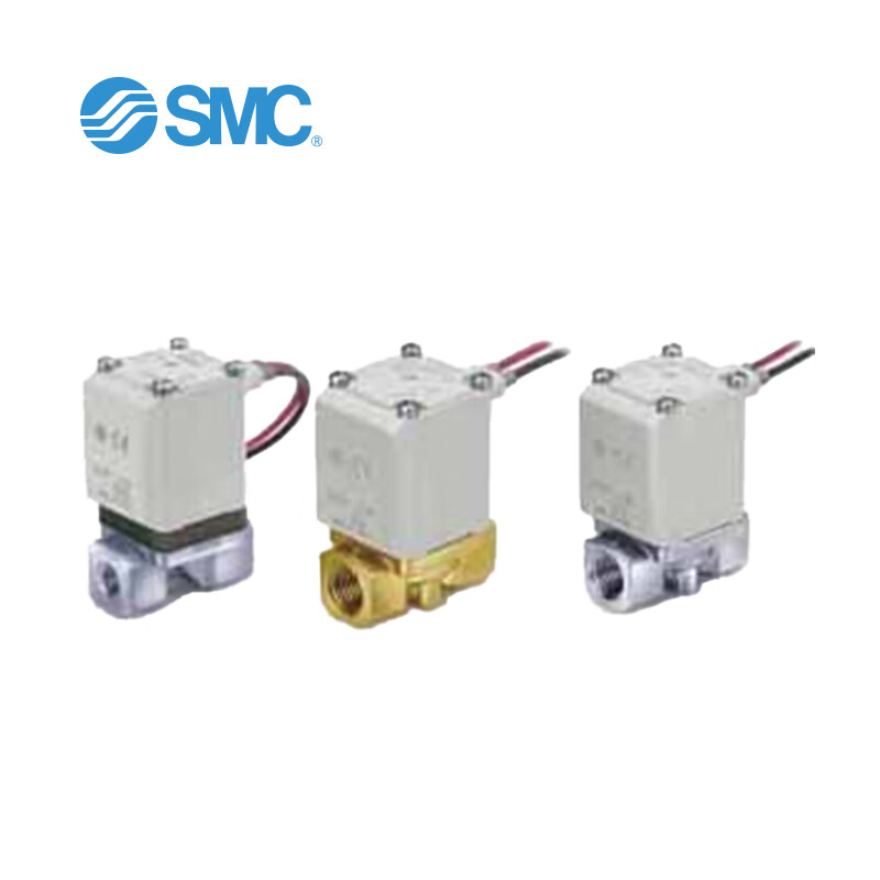 SMC VX21/22/23 系列 直动式2通电磁阀 油用单体 VX223MA