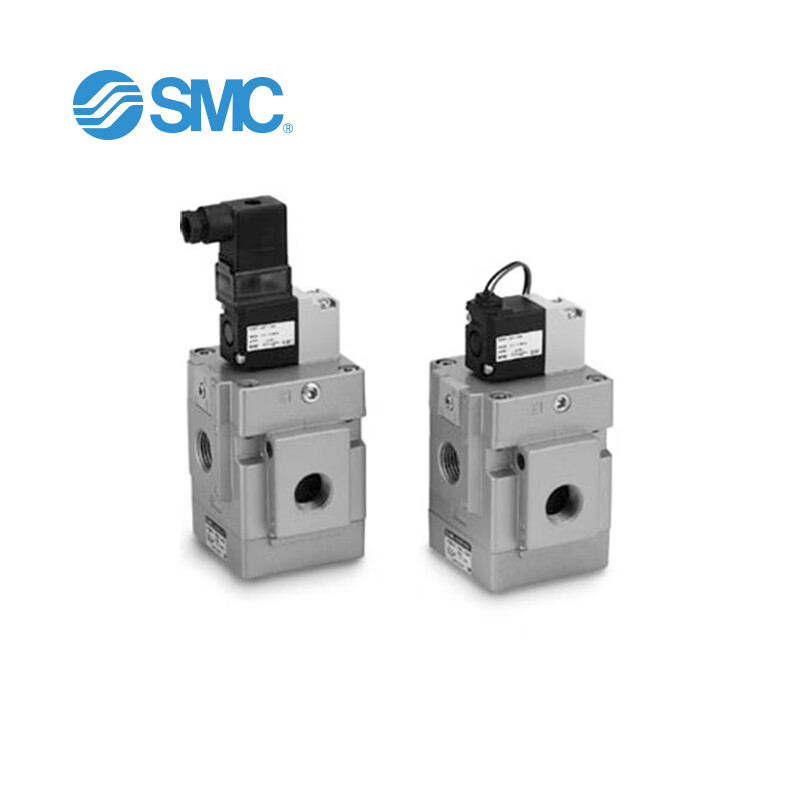 SMC VG342 系列 3通电磁阀/先导式座阀 弹性密封 VG342R-5DZ