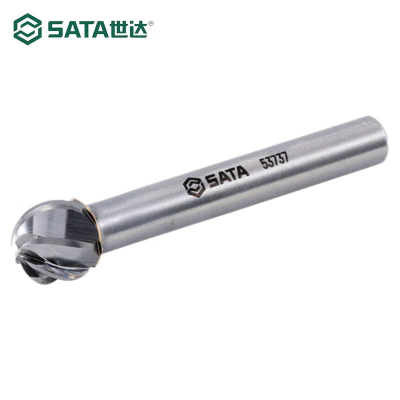 椭圆型バングル 世达（SATA）53725 圆柱形球头单齿硬质合金旋转锉C1020M06 1根