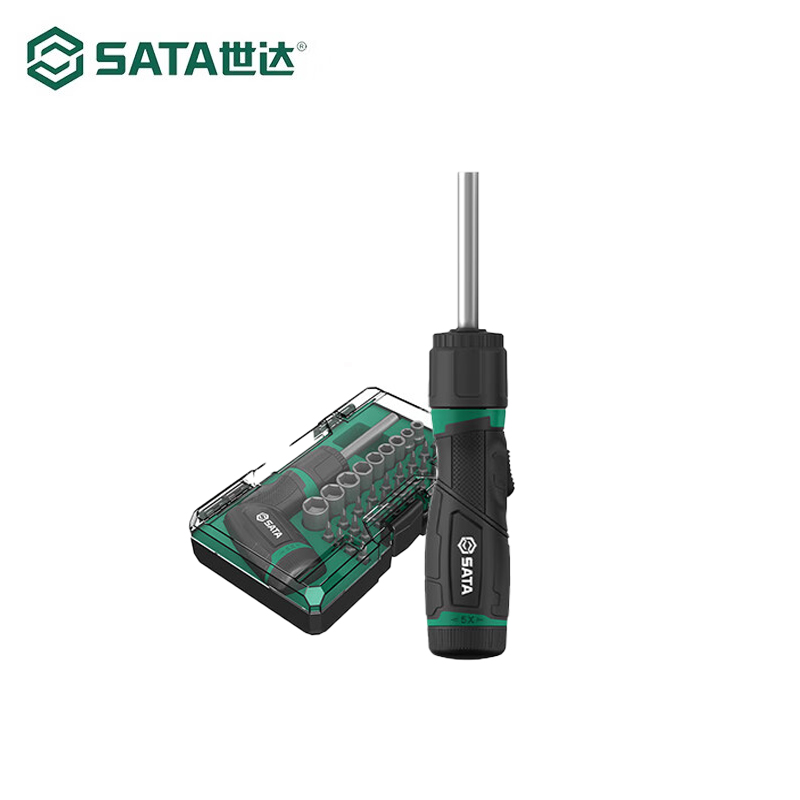 世达（SATA）05111 42件套5倍数折叠手柄组套1套